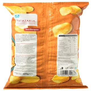 ΑΒ | Τσιπς Barbeque Κυματιστά 120g