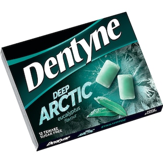 DENTYNE | Τσίχλες Deep Arctic Ευκάλυπτος 16.8g