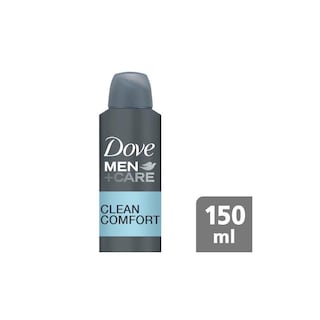DOVE | MEN | ΑΠΟΣΜΗΤΙΚΟ SPRAY CLEAN COMFORT 150 ML