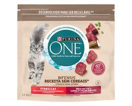 PURINA ONE | Γατοτροφή Sterilcat Bifensis Βοδινό 1.1kg