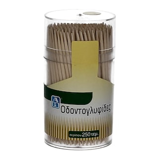 ΑΒ | Οδοντογλυφίδες  250 Τεμάχια