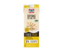 ΔΕΛΤΑ | Ρόφημα Βρώμης Fiber Plus 0% Ζάχαρη 1lt