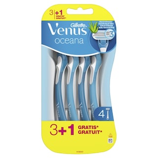 GILLETTE | Ξυραφάκια Μιας Χρήσης Venus 3+1 Τεμάχιο Δώρο 4 Τεμάχια