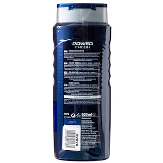 NIVEA | Αφρόλουτρο Power Fresh Shower Gel 500ml (1+1 Δώρο)