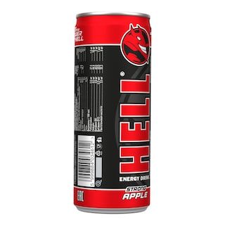 HELL | Ενεργειακό Ποτό Strong Apple Κουτί 250ml