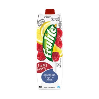 FRULITE | Φρουτοποτό Ράσμπερι Λεμόνι 1lt