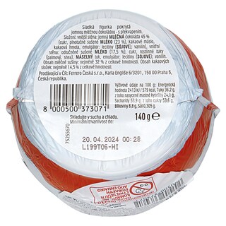 KINDER | Σοκολάτα Kinder Έκπληξη Φιγούρα 140g