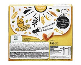 NESTLE | CLUSTERS | Μπάρες Δημητριακών Ολικής Άλεσης Αμύγδαλο 4 X 35gr