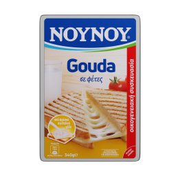 Τυρί Ημίσκληρο Γκούντα Φέτες 340g