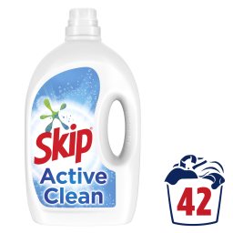 SKIP | Υγρό Πλυντηρίου Ρούχων Active Clean 42 Μεζούρες
