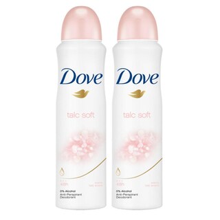 DOVE | Αποσμητικό Spray Talc Soft 150ml 1+1 Δώρο