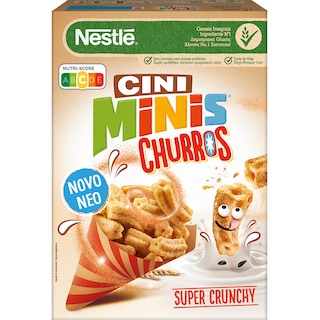 CINI MINIS | Δημητριακά Cini Minis Churros Ολικής Άλεσης 360g