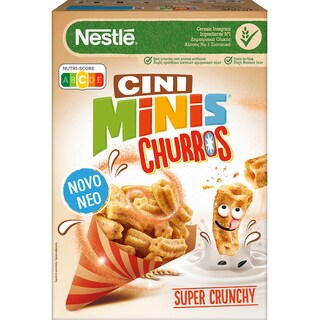CINI MINIS | Δημητριακά Cini Minis Churros Ολικής Άλεσης 360g