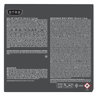 STR8 | Σετ Δώρου Red Code Eau de Toilette + Spray + Σακίδιο Πλάτης 1 Τεμάχιο