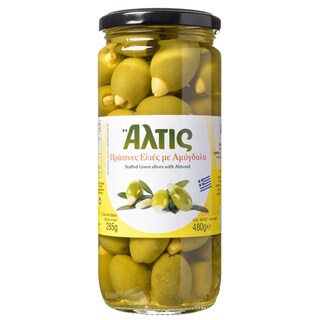 Ελιές Πράσινες Γεμιστές με Αμύγδαλο 285g