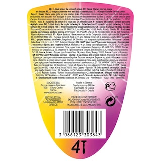 BIC | Ξυραφάκια Miss Soleil Colour Collection 4 Τεμάχια