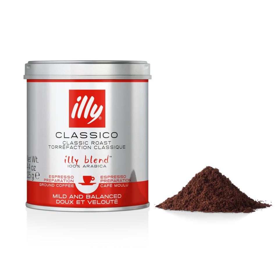 ILLY Καφές Espresso Αλεσμένος 125g