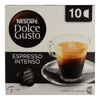 NESCAFE | DOLCE GUSTO | ΚΑΦΕΣ ESPRESSO INTENSO ΚΑΨΟΥΛΕΣ ΓΙΑ ΜΗΧΑΝΗ  80GR