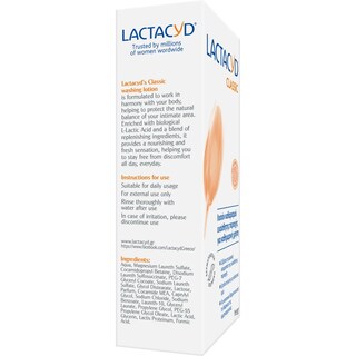 LACTACYD | Intimate Washing Lotion 200ml + Wipes Free +WIPES FREE