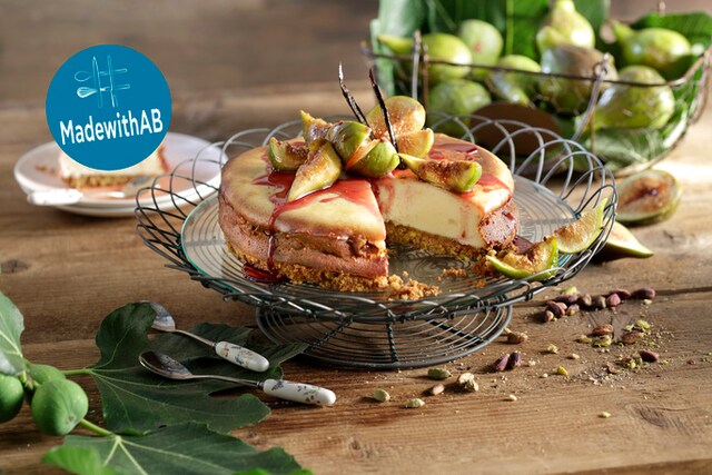 Cheesecake φούρνου με σύκα