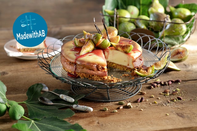 Cheesecake φούρνου με σύκα