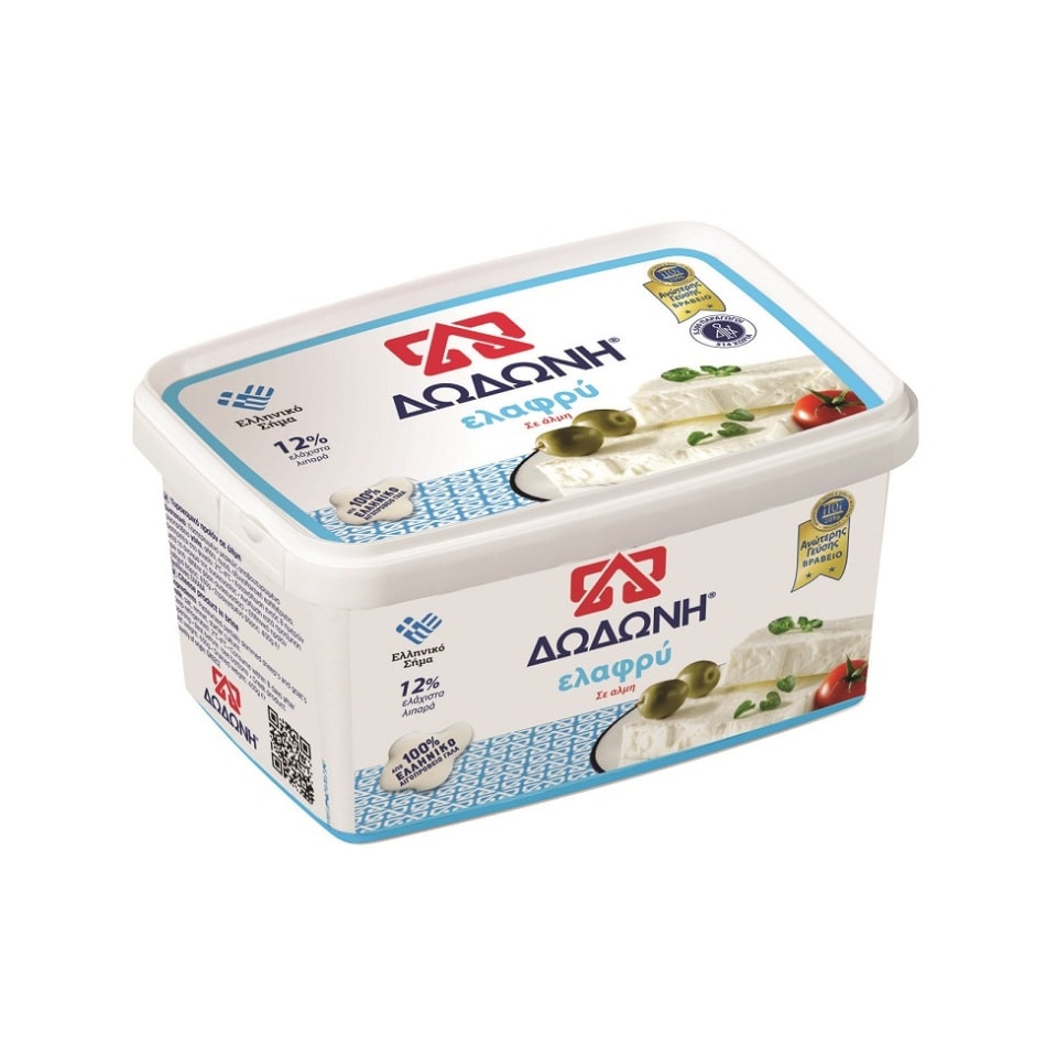 ΔΩΔΩΝΗ Τυρί Ελαφρύ Σε Άλμη