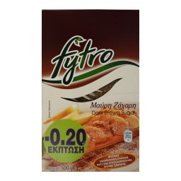 FYTRO | Ζάχαρη Μαύρη 500gr Έκπτωση 0.20Ε