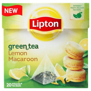 LIPTON | Τσάι Πράσινο Λεμόνι Μακαρόν 20 Τεμάχια