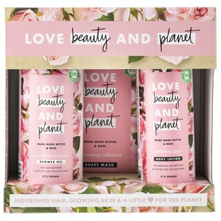 LOVE BEAUTY AND PLANET | Αφρόλουτρο Muru Butter & Rose Σετ Δώρου 1 Τεμάχιο