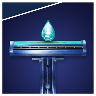 GILLETTE | BLUE II PLUS | Ξυριστική Μηχανή Μιας Χρήσης Plus 5 Τεμάχια
