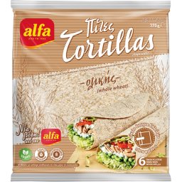 ALFA | Τορτίγιες Ολικής 370g