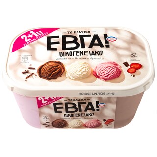 ΕΒΓΑ | ΠΑΓΩΤΟ ΟΙΚΟΓΕΝΕΙΑΚΟ  ΣΟΚΟΛΑΤΑ ΒΑΝΙΛΙΑ  ΦΡΑΟΥΛΑ 1.480 GR