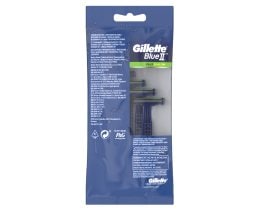 GILLETTE | BLUE II PLUS SLALOM | Ξυριστική Μηχανή Μιας Χρήσης Plus Slalom 5 Τεμάχια
