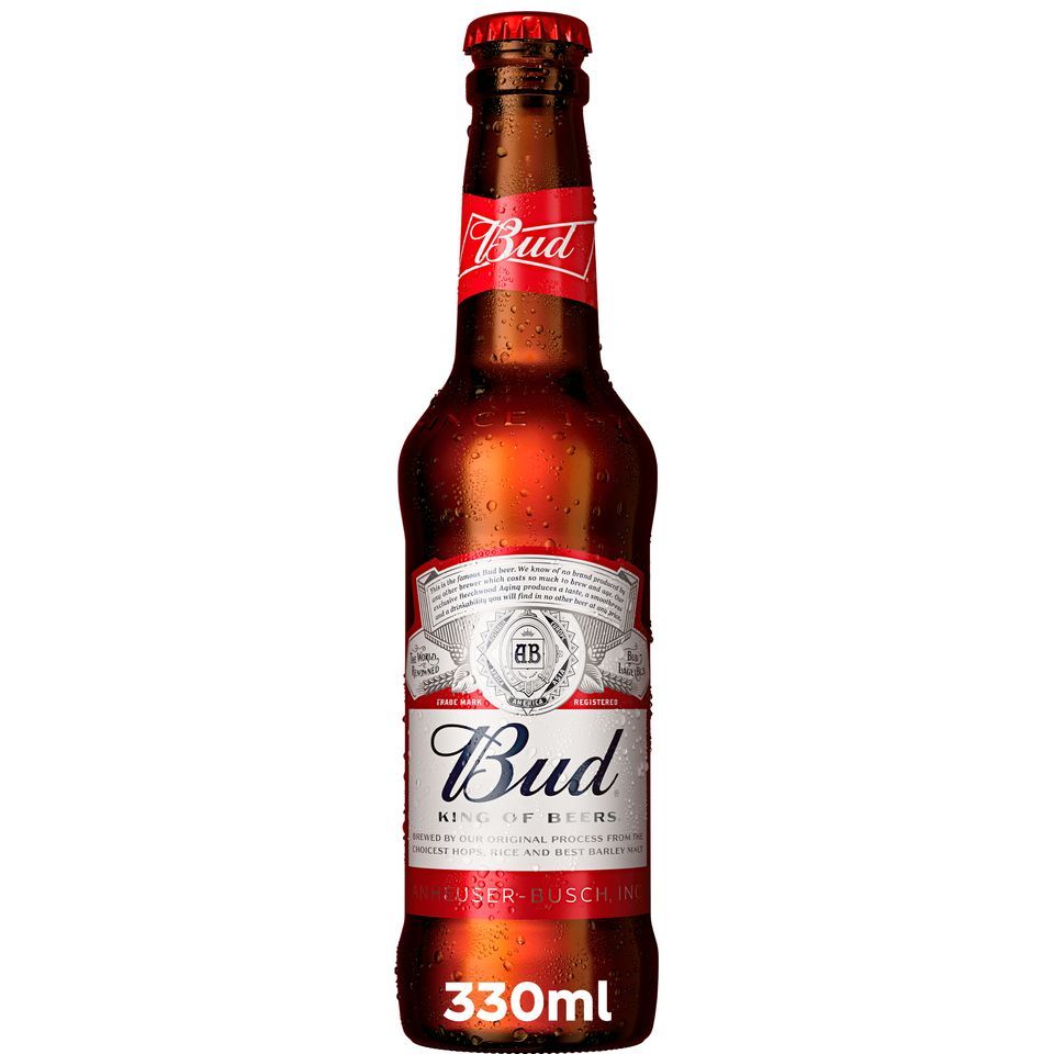 Μπύρα Bud Lager Φιάλη 330ml