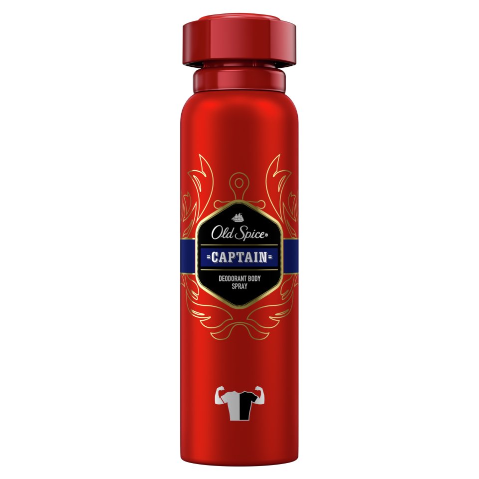 Αποσμητικό Spray Captain 150ml