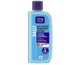 CLEAN&CLEAR | Λοσιόν Καθαρισμού Deep Cleansing Sensitive Lotion 200ml