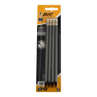 BIC | ΜΟΛΥΒΙ EVOLUTION ΜΑΥΡΟ METAL 4 TEM