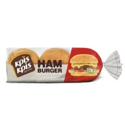 Ψωμί Hamburger Αφράτο Σταρένιο 480g