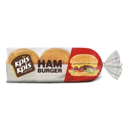 Ψωμί Hamburger Αφράτο Σταρένιο 480g