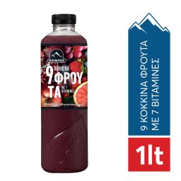 ΟΛΥΜΠΟΣ | Natural Juice 9 Red Fruits 1lt