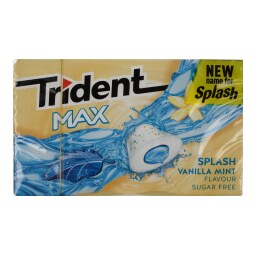 TRIDENT | SPLASH | ΤΣΙΚΛΕΣ ΒΑΝΙΛΙΑ ΜΕΝΤΑ 22 GR