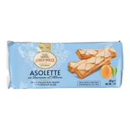ASOLO DOLCE | Σφολιατίνες Asolette με Γλάσο Βερίκοκο 200g