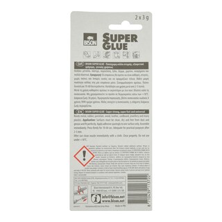 BISON | Κόλλα Στιγμής 2x3g 1+1 Δώρο