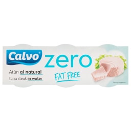 CALVO | Τόνος Zero Χωρίς Λιπαρά 3x65g