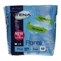 TENA | PANTS | ΠΑΝΕΣ ΑΚΡΑΤΕΙΑΣ LARGE 8 ΤΕΜ