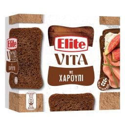 ELITE | Φρυγανιές με Χαρούπι 250g