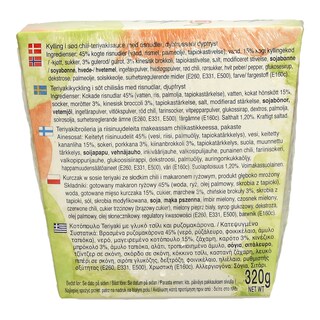 THAI THAI | THAI THAI ΗΜΙΕΤΟΙΜΟ ΦΑΓΗΤΟ ΚΑΤΕΨΥΓΜΕΝΟ ΚΟΤΟΠΟΥΛΟ ΤΕΡΙΓΙΑΚΙ ΜΕ ΝΟΥΝΤΛΣ 320GR