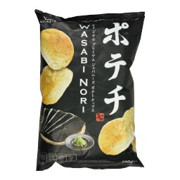 KOIKEYA | Τσιπς Πατάτας Γουασάμπι & Φύκι 100g