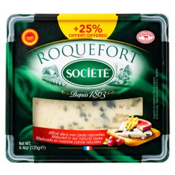 SOCIETE | Μαλακό Τυρί Roquefort 100g + 25g Δώρο