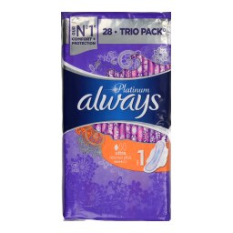 ALWAYS | ΣΕΡΒΙΕΤΕΣ PLATINUM NORMAL 28 ΤΕΜ